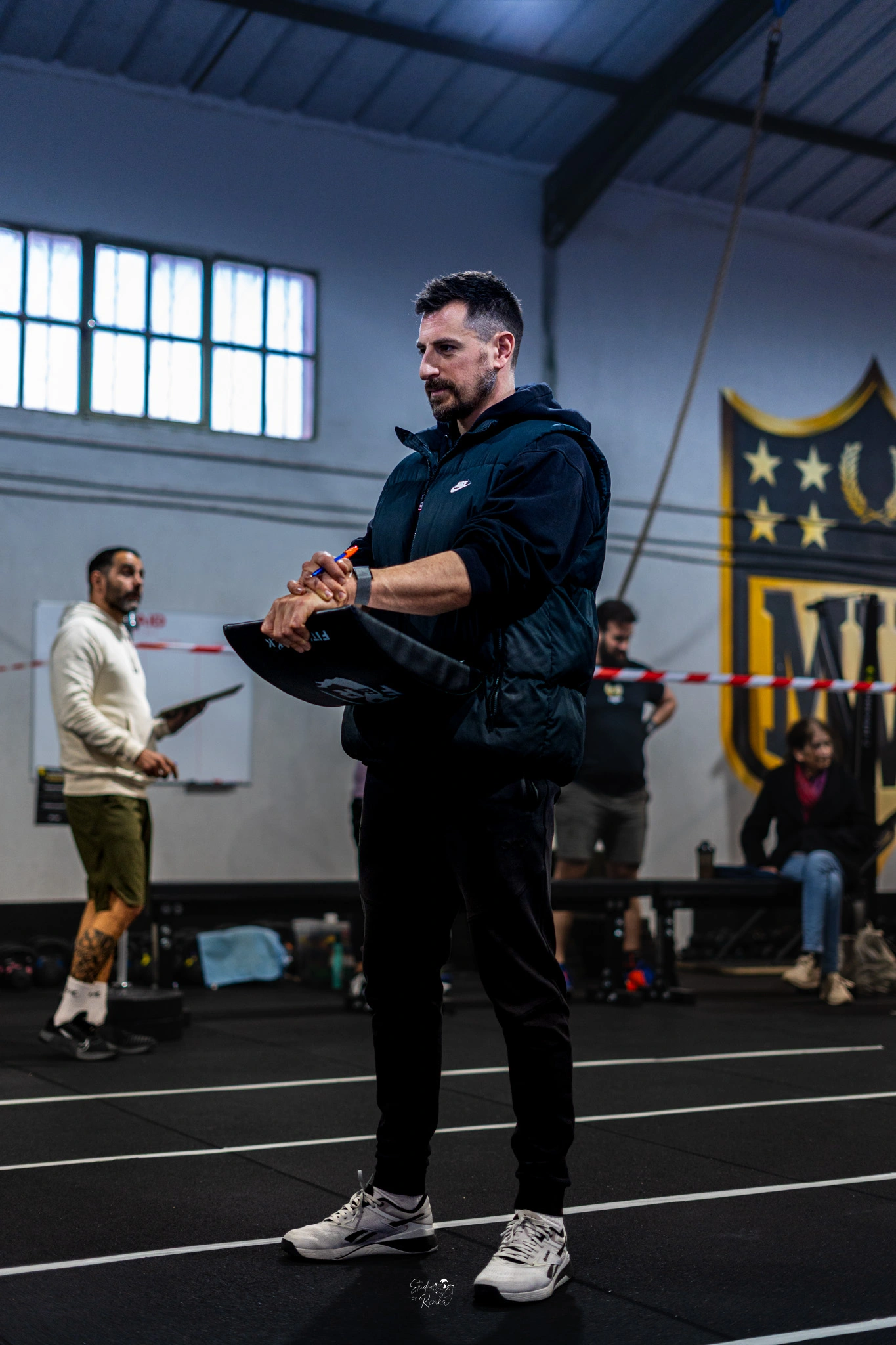 Adhérents CrossFit MVP à l'entraînement