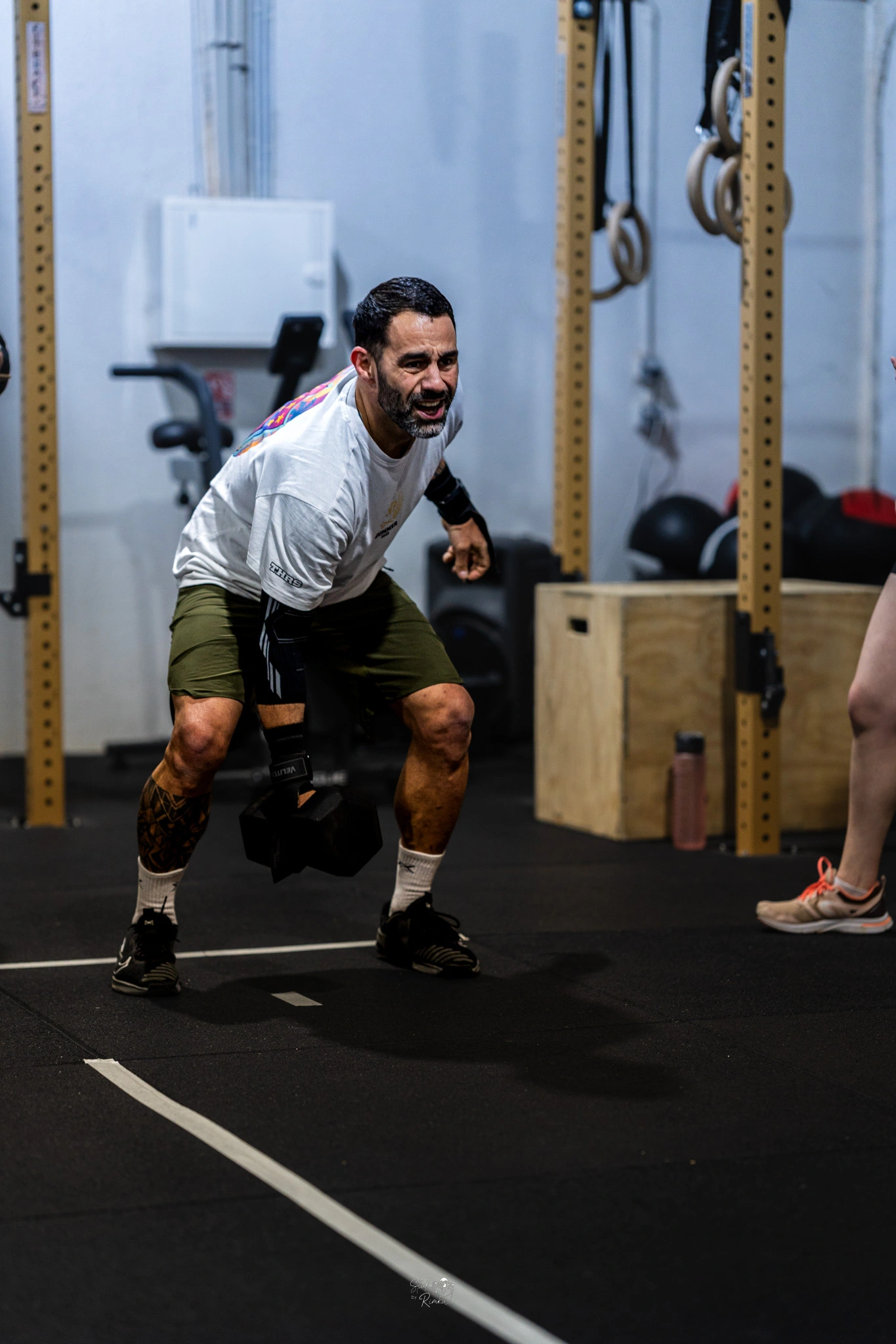 Adhérents CrossFit MVP à l'entraînement